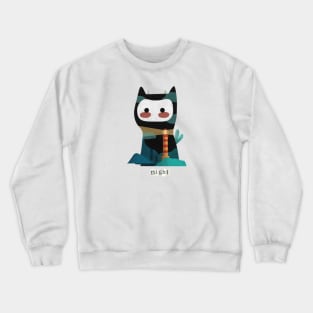 Night Creature Crewneck Sweatshirt